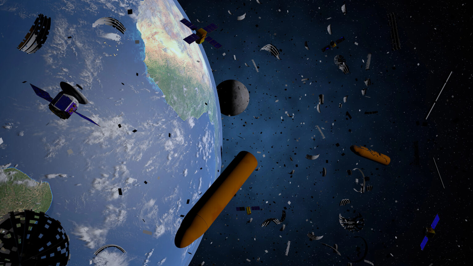 New ESA Contract Targets Small, Fast-Moving Space Junk Beyond Ground Radar Reach