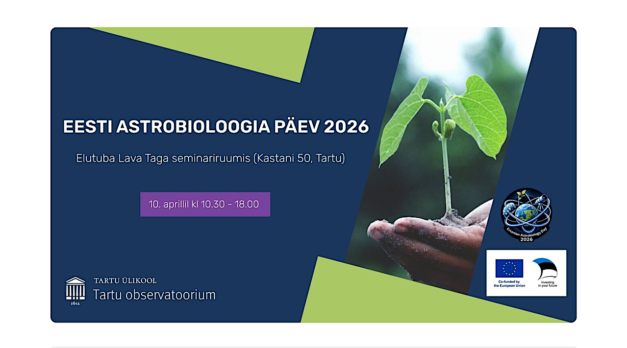 Estonian Astrobiology Day 2026