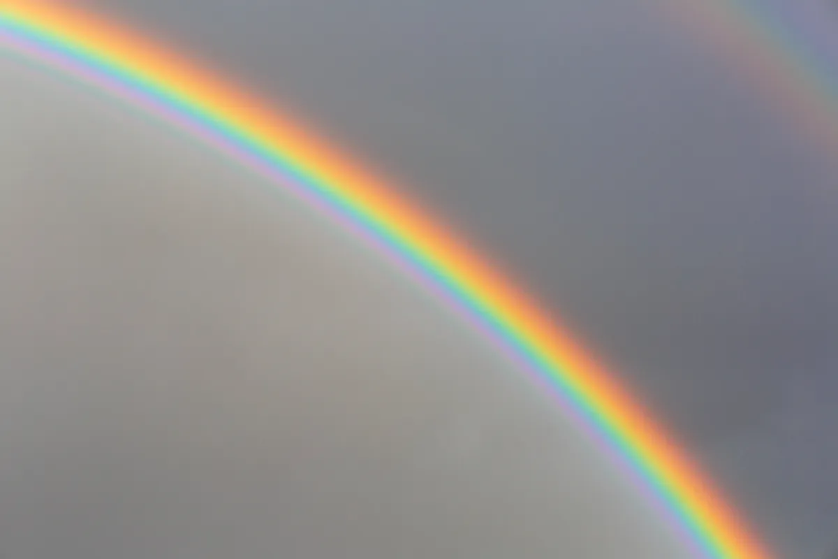 Rainbows are caused by sunlight being refracted by moisture in Earth's atmosphere. Credit: Shomos Uddin / Getty Images