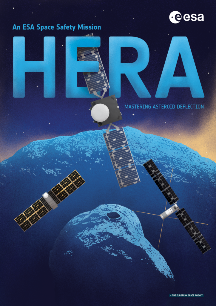 ESA - Hera mission poster