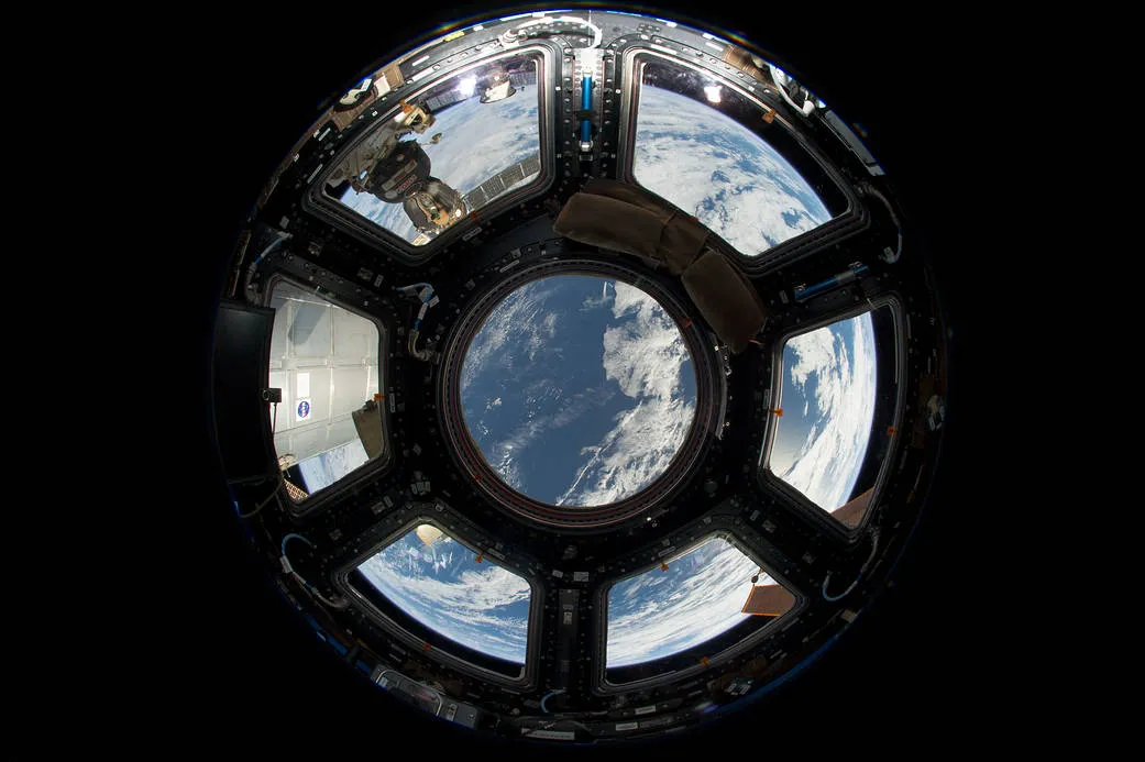 The cupola module on the ISS. Credit: NASA