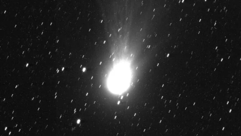 ESA JUICE Mission Captured Detailed Image Of Interstellar Comet 3I/ATLAS Interstellar Comet 3IAtlas Imaged By ESA JUICE Mission Image Credit ESA