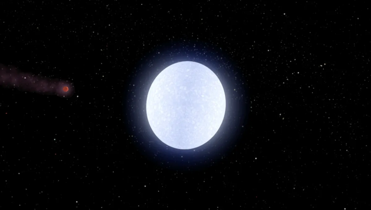 An artist's rendering of hot Jupiter exoplanet KELT-9b, the hottest known exoplanet. Credit: NASA/JPL-Caltech