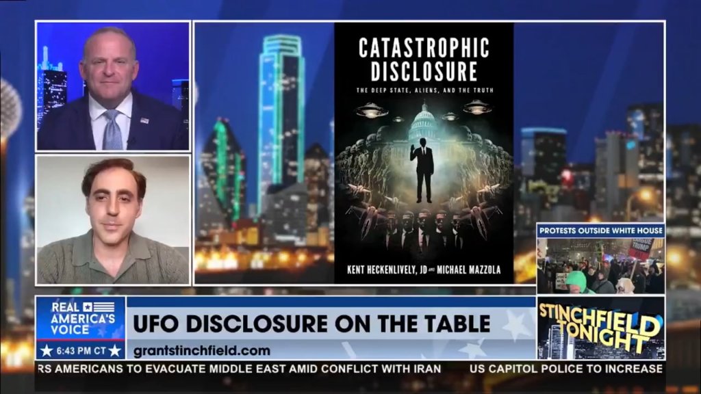 Real America's Voice  - Are Aliens Real? “Oh, of course!” - Michael Mazzola (BrokebackUFO) says that there have been many high-ranking whistleblowers who admit to a cover-up for years when it comes to UFOs.