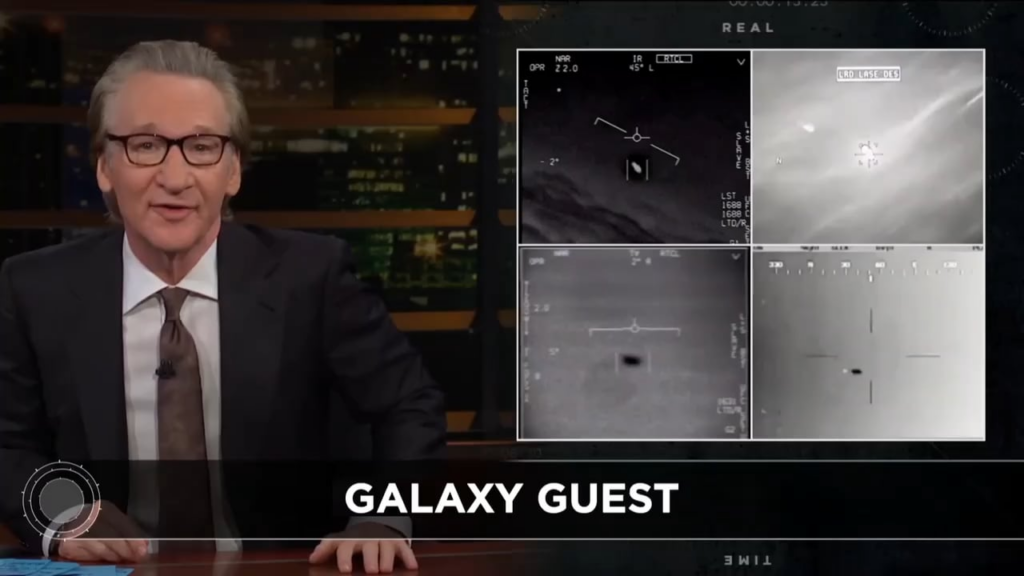 "We're at the disclosure moment in human history." -- Bill Maher (2026-03-27)