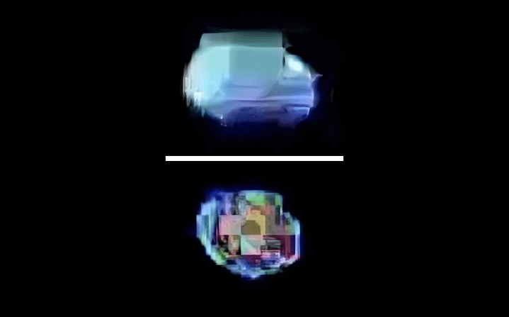 St Ives UK anomaly 25th March, seen on live stream tv-serious