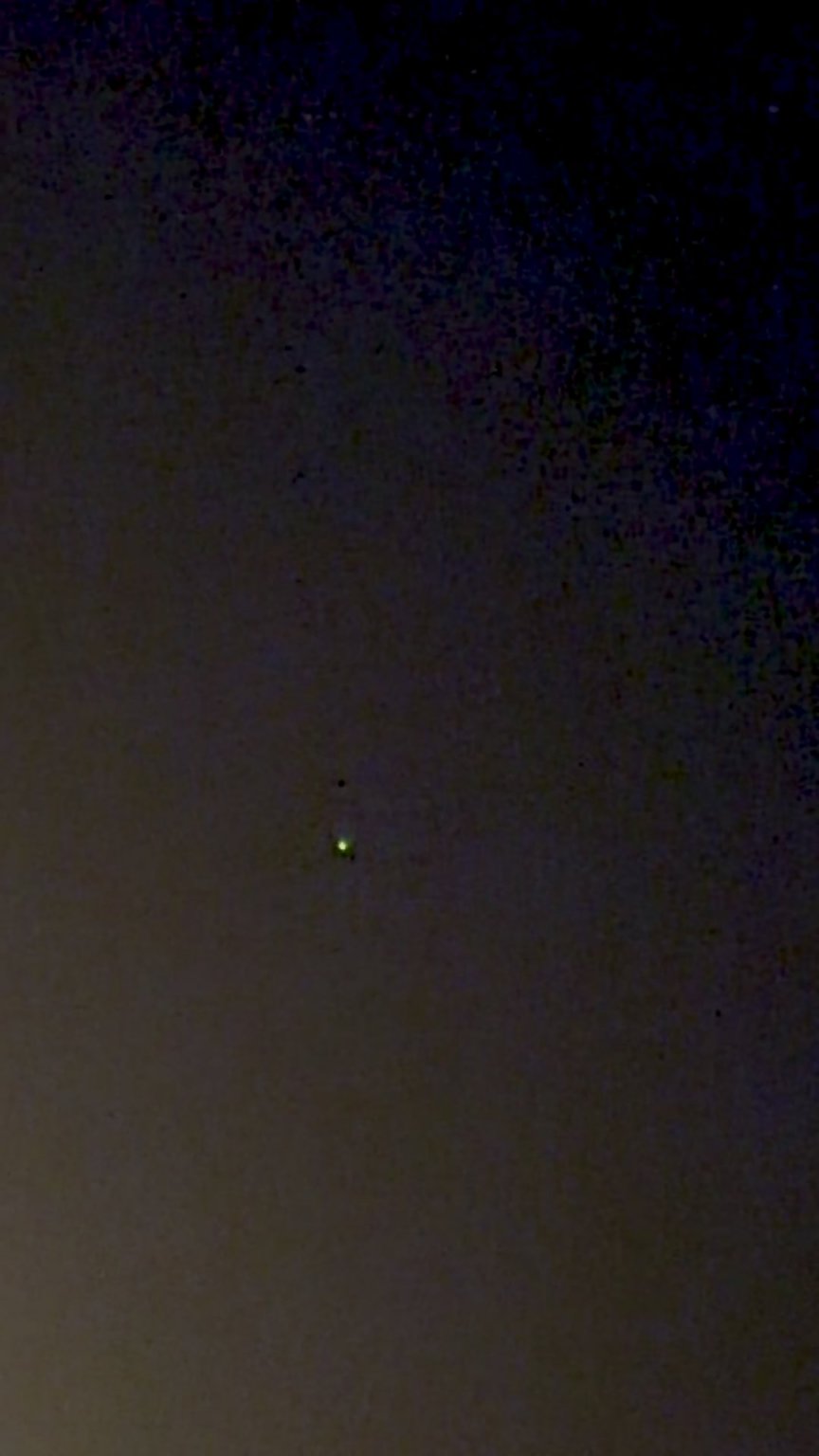 Flashy ball of light/ orb seen with Chris Bledsoe May ‘25