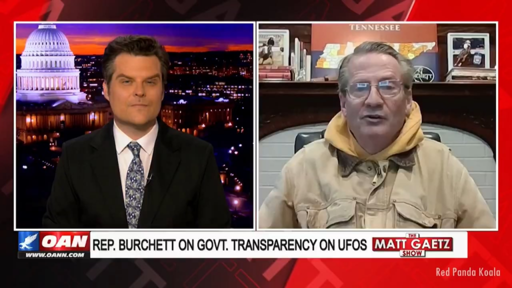 Rep Tim Burchett says NASA is lying when they say they have nothing on UFOs - "NASA saying 'we don't have anything, we don't study this'... - I've been in meetings with them where they've told me they studied it and they have stuff that's classified that they can't share with the public."