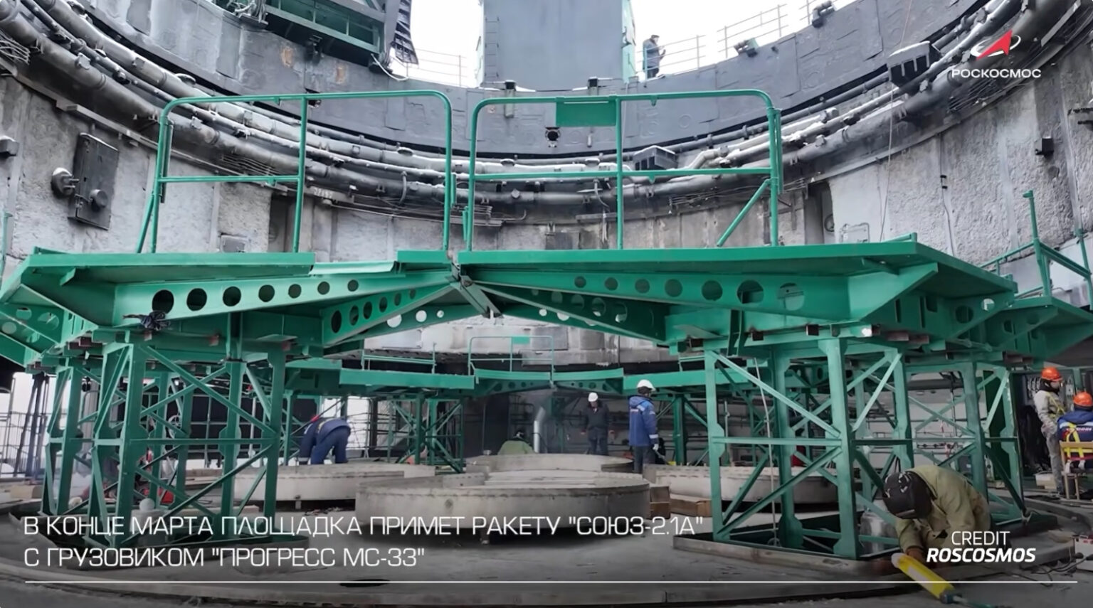 Baikonur Launch Pad restored, clearing path for Progress MS-33 ISS Mission