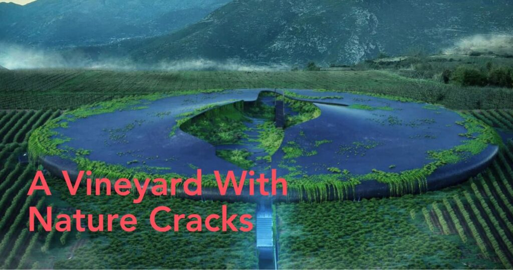 Buried in Greek Vineyards, a UFO-Like Winery by 314 Architecture Studio … Nature surrounds vineyard