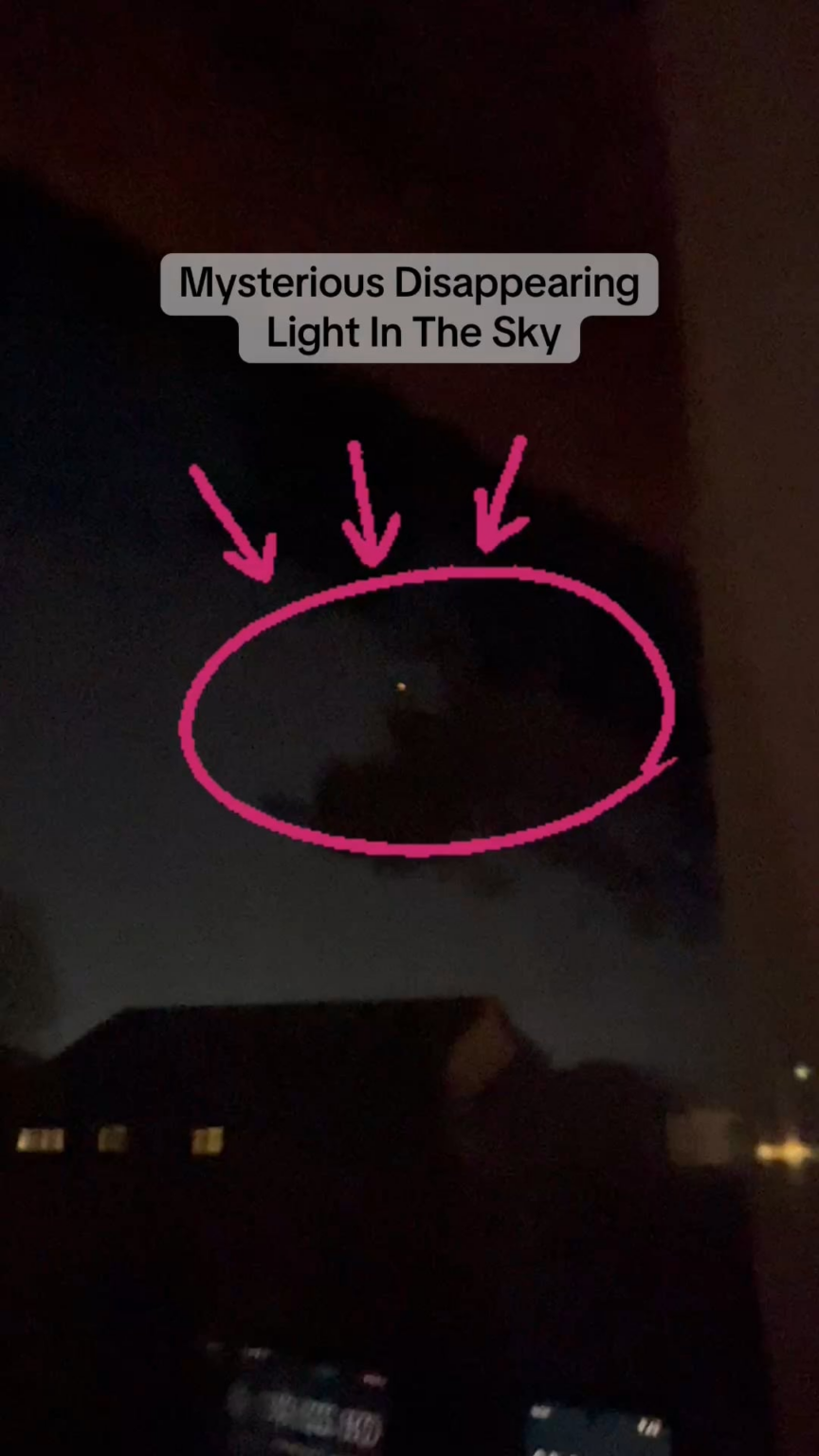 Strange Light- Kennewick, WA