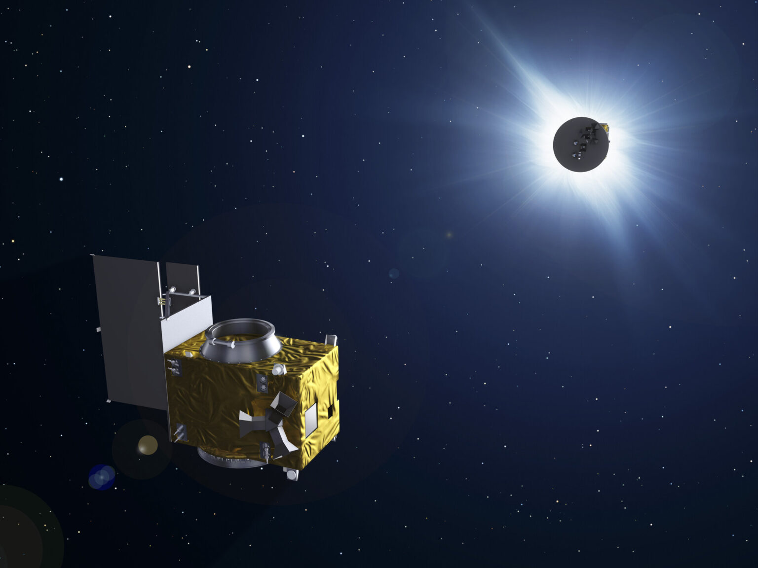 Proba-3 Coronagraph Back Online After Month of Silence, ESA Says Proba-3 Coronagraph Back Online After Month of Silence, ESA Says