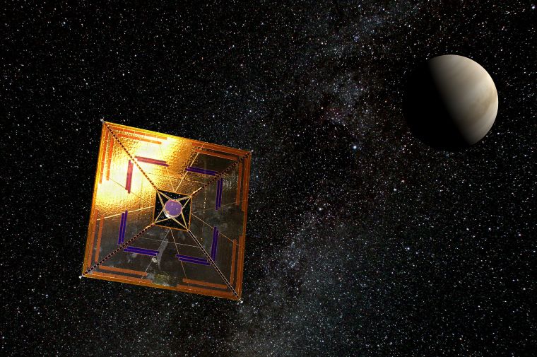 light sails light speed