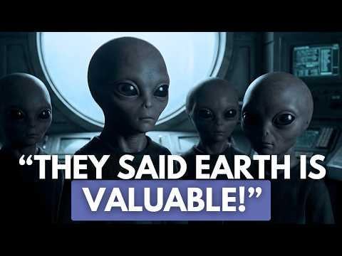 UFO experience. Does not look like he is lying