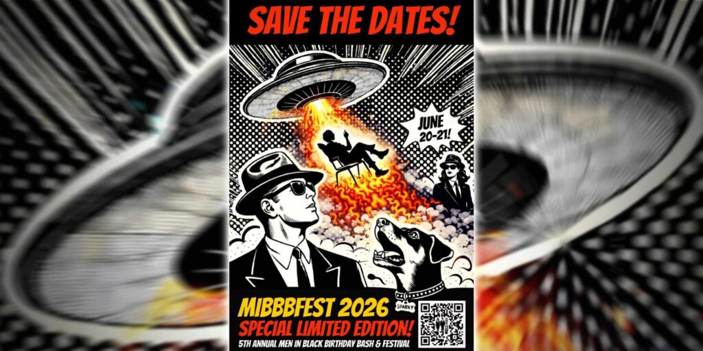 SAVE THE DATE: 'Men In Black Birthday Bash' returning to Des Moines Saturday, June 20...with a twist