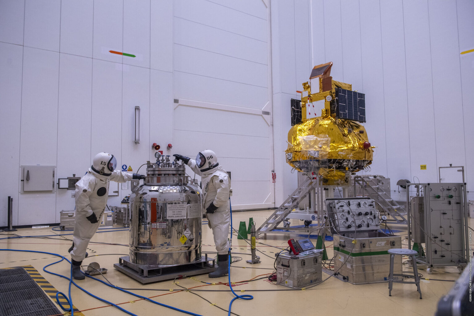 ESA - Smile fuelled for launch