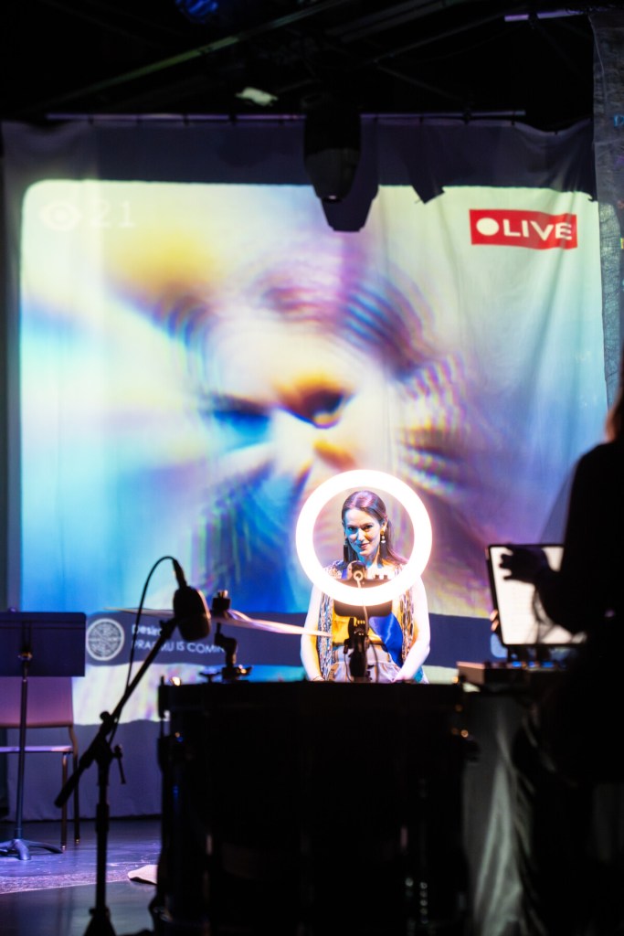 Third Angle New Music performed Maria Finkelmeier’s “Dies Irae, Desirée” at The Vault Theater in Hillsboro. Photo by Terrellyn Faye.