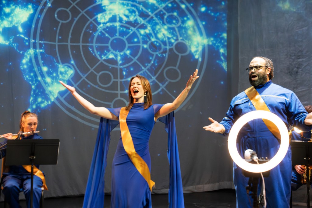 Third Angle New Music performed Maria Finkelmeier’s “Dies Irae, Desirée” at The Vault Theater in Hillsboro. Photo by Terrellyn Faye.