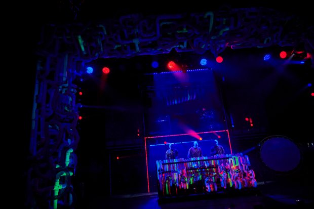 Blue Man Group shows offer propulsive rock music, comedy, circus-type tricks and what the creators call "connectedness." (Martin Girard)