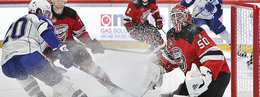 Meet Comets’ Goaltender, Nico Daws
