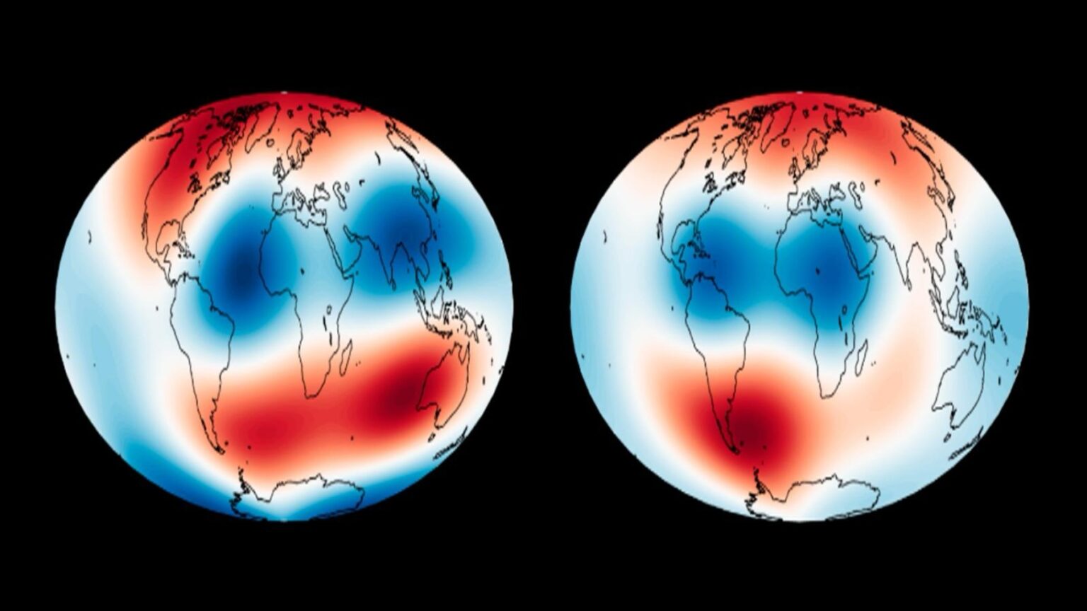 Gravity hole Antarctica