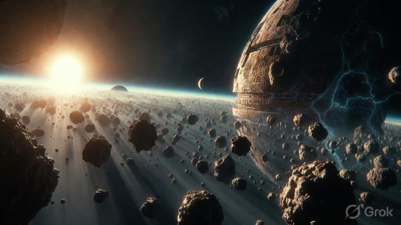 What If the Asteroid Belt Is Full of Alien Machines? A Scientific Look at One of Space’s Most Chilling Possibilities - What If Science