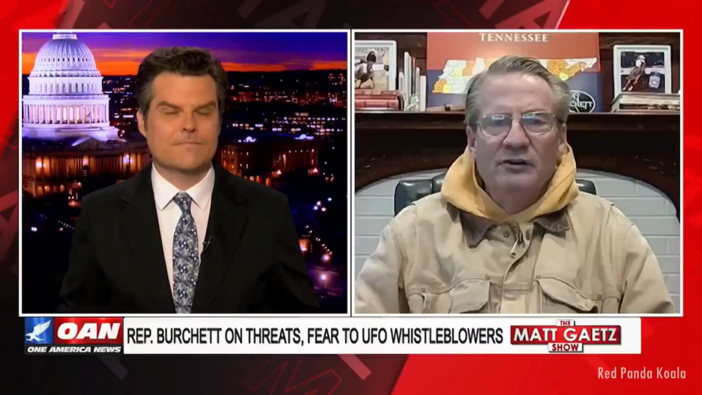 Rep. Tim Burchett says NASA is lying about UFOs&Aliens