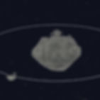 An image provided by NASA/Johns Hopkins APL shows the orbit of Dimorphos around Didymos. (NASA/Johns Hopkins APL/Jon Emmerich via The New York Times)