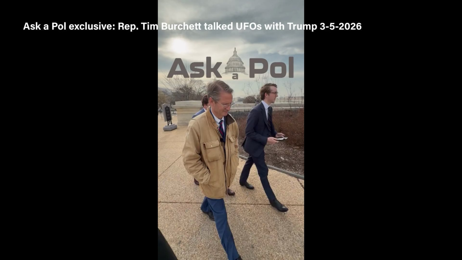 SCOOP: UAP Caucus Co-chair to Trump, “We need to know. Need to release it”