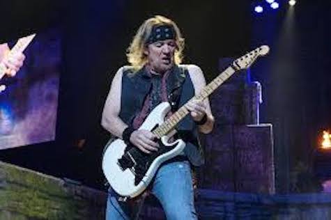 IRON MAIDEN GUITARIST ADRIAN SMITH SAYS MAYBE THE BAND SHOULD CHANGE THEIR INTRO MUSIC FROM UFO'S "DOCTOR DOCTOR" TO AC/DC'S "IT'S A LONG WAY TO THE TOP [IF YOU WANNA ROCK N' ROLL]?