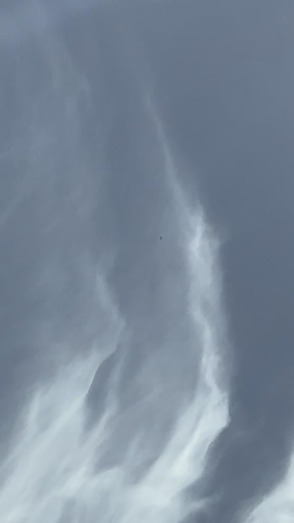 Second post- still strange. How fast do you think the second object is traveling?