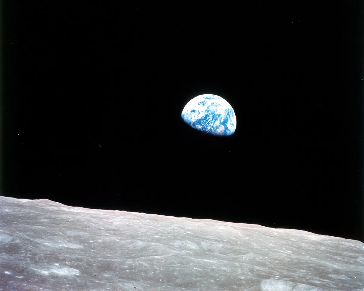 Image of Earth and the Moon captured by astronaut William Anders during the Apollo 8 mission in December 1968. Credit: NASA