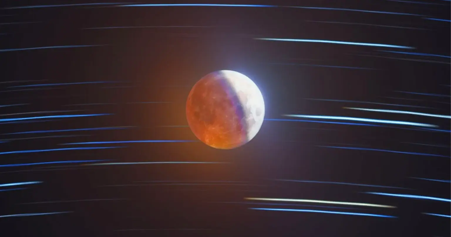 Live broadcast of the total lunar eclipse Live broadcast of the total lunar eclipse