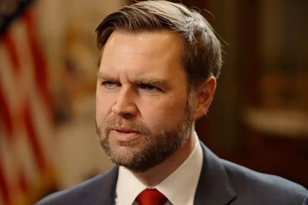 JD Vance on 'The Benny Show' podcast March 27Credit: Benny Johnson/Youtube