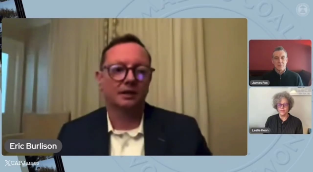 House Oversight and House Intel Committee members have sent a letter to Rubio, Hegseth, Gabbard and Dept. of Energy for UFO files - Rep. Burlison says the letter signed by Luna, Burchett, Mace, Carson, Crane, Perry and Subramanyam requests access to “specific files and metadata.”