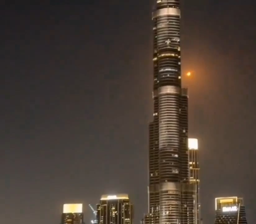 Hey folks, this video shows a strike on UAP. Not a missile defense system as noted by media. Just a quick note.