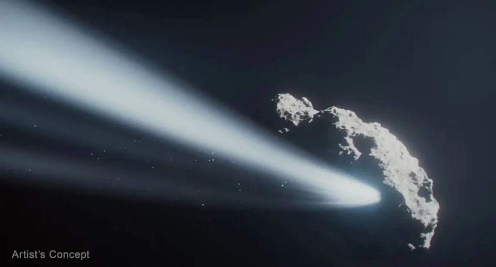 Hubble Spots Comet’s Mysterious Spin Behavior Yahoo news home