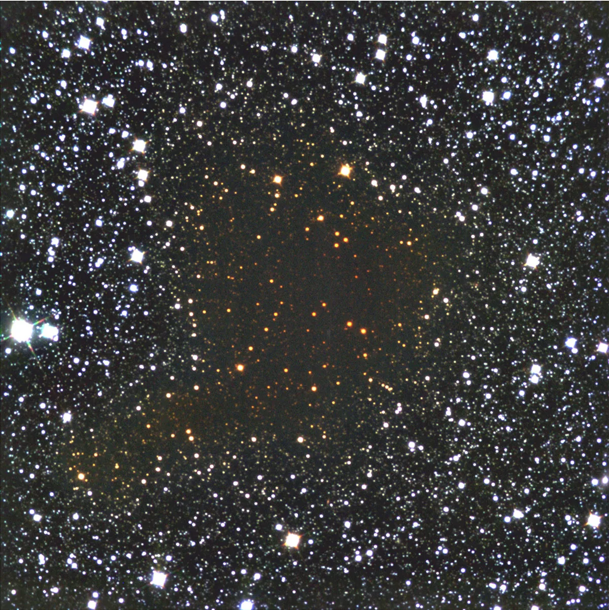 The dark cloud or dark nebula known as Barnard 68. Credit: ESO