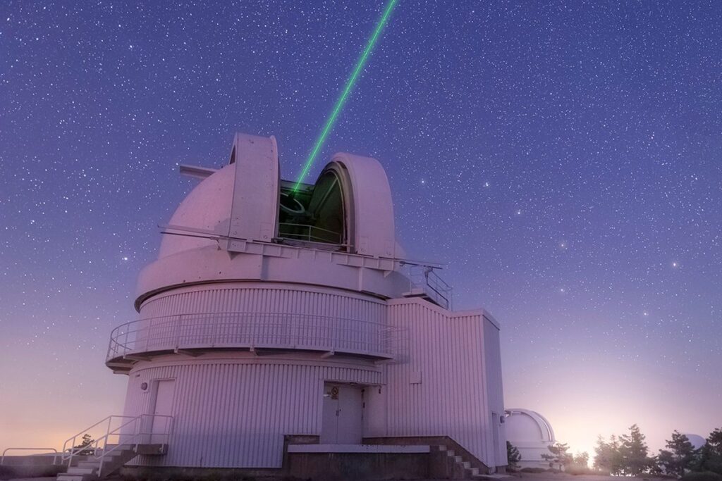 Would a beam of light travel forever? Credit: Javier Zayas Photography