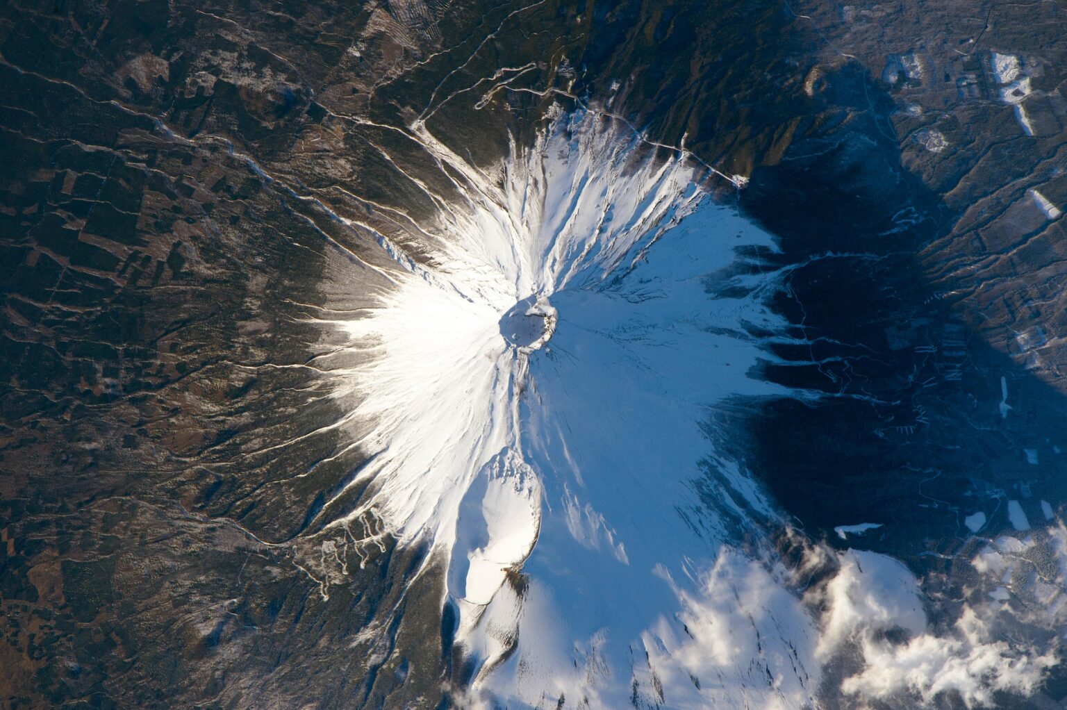 Mount Fuji From ISS Mount Fuji From ISS