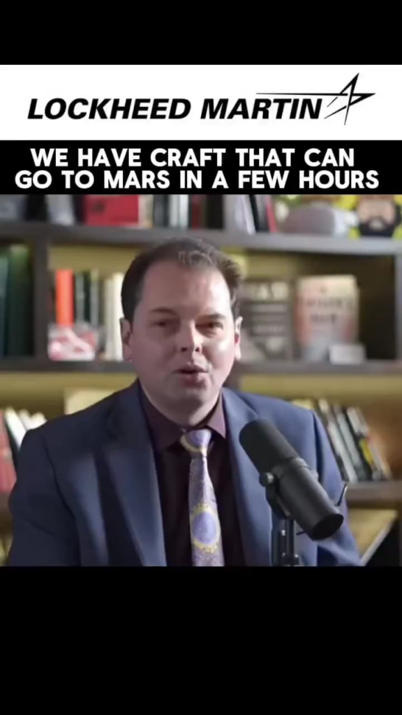 Lockheed Martin's craft that can reach Mars in just a few hours are actually time machines