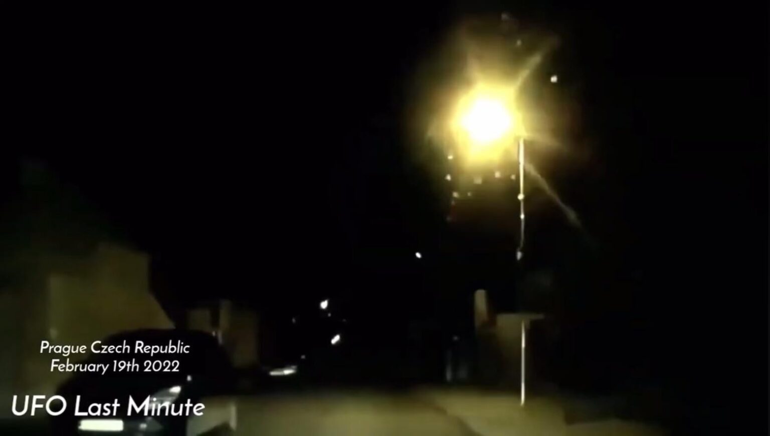 Czech Republic encounter with triangular object in the woods