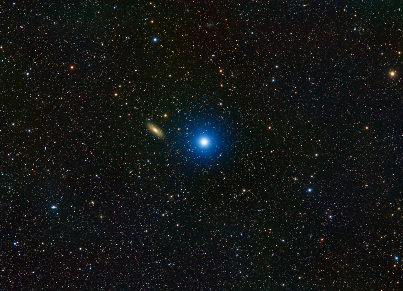 ‘Iota's Ghost’: NGC 5102 and Iota Centauri