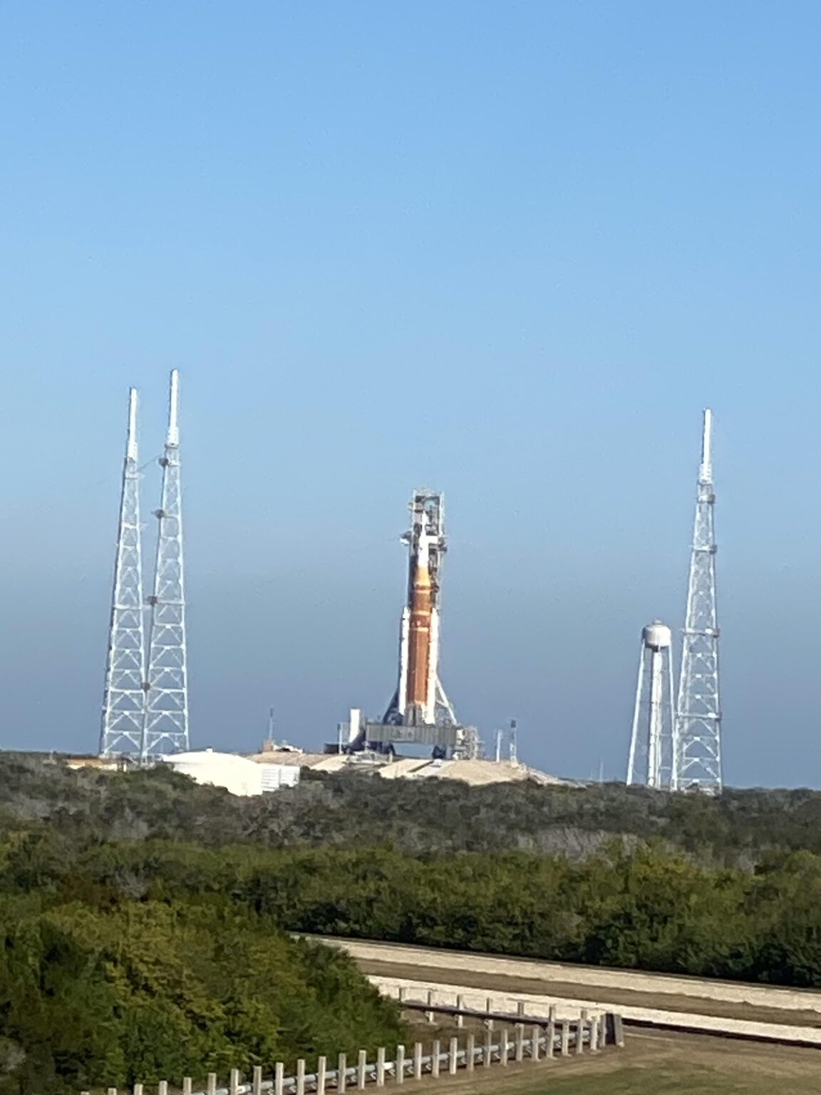 Got to see the Artemis 2 rocket for myself in person, can’t wait for it to launch