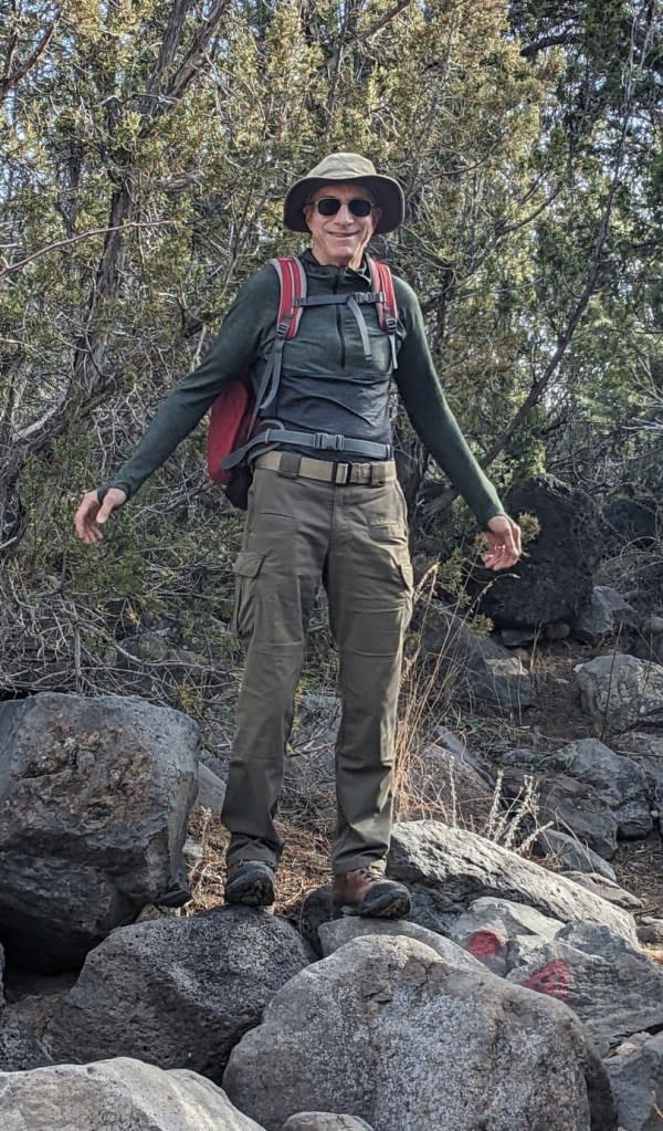 During his Air Force career, McCasland headed up research at Wright Patterson Air Force Base — a role in which he oversaw classified space weapons programs. Susan McCasland Wilkerson/ Facebook