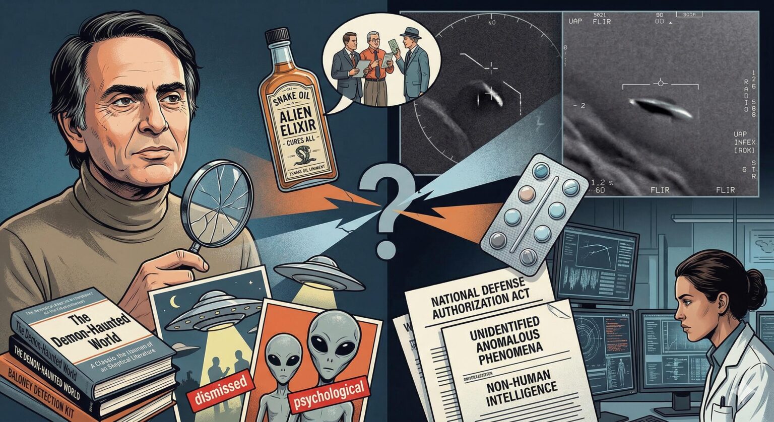 Why Did Carl Sagan Dismiss UFOs? Why Did Carl Sagan Dismiss UFOs?