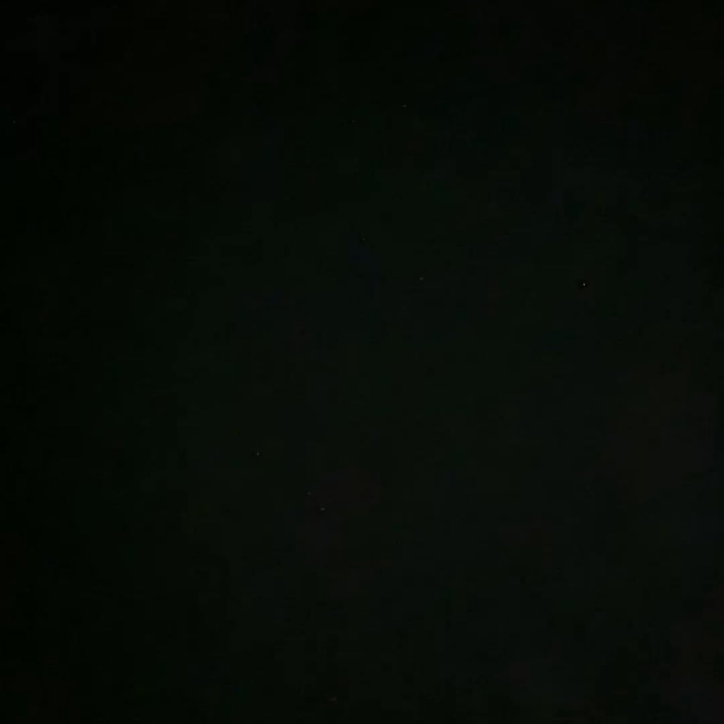 What is following the plane?