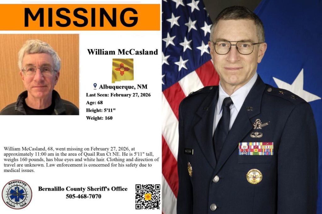 William Neil McCasland, missing UFO expert, missing in New Mexico