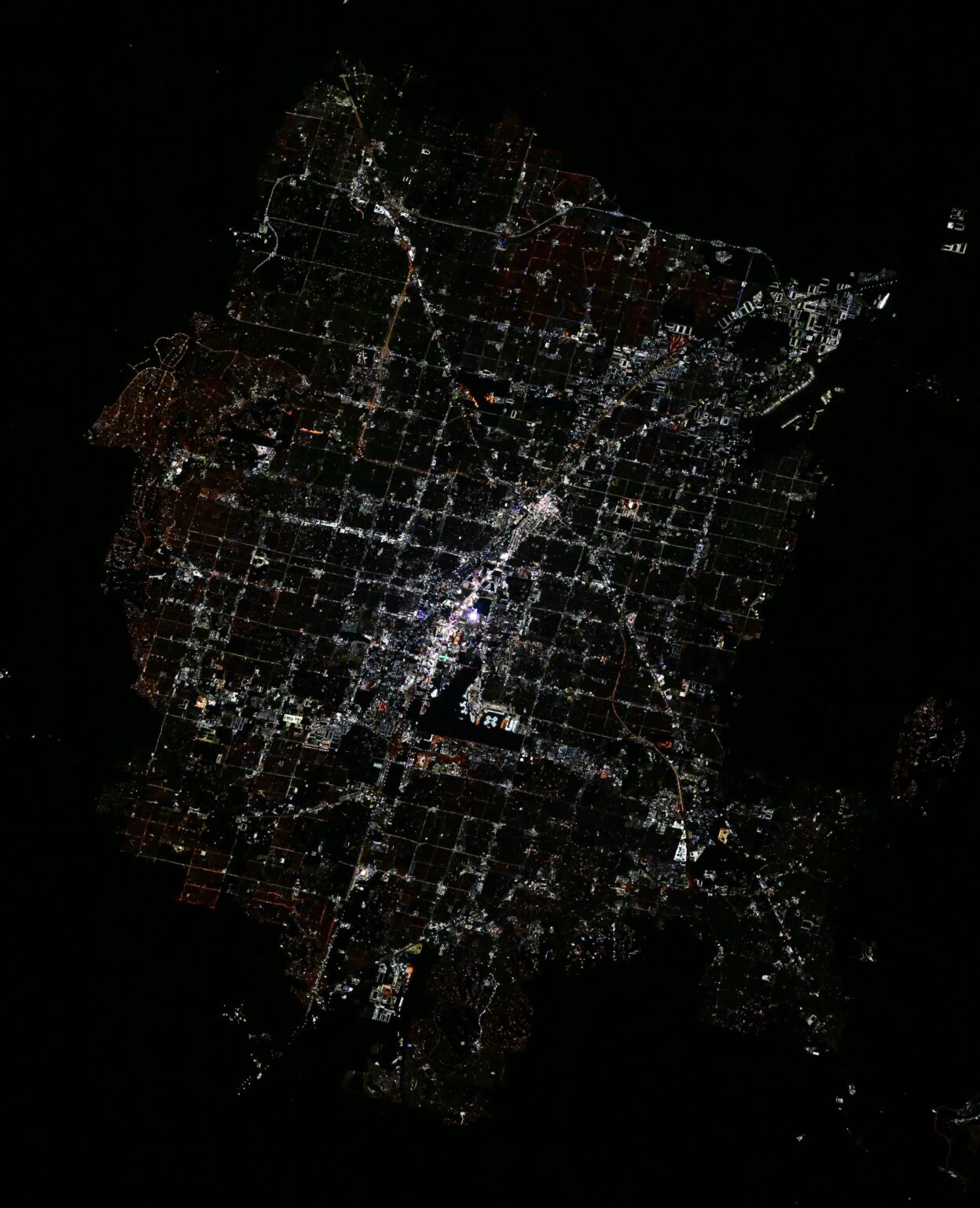 Las Vegas, the brightest nighttime city on Earth