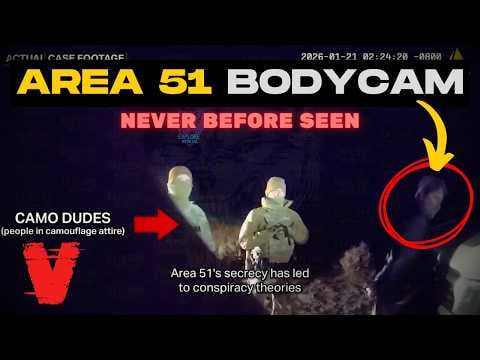 NEW Bodycam Footage Released of AREA 51 (Never Before Seen)